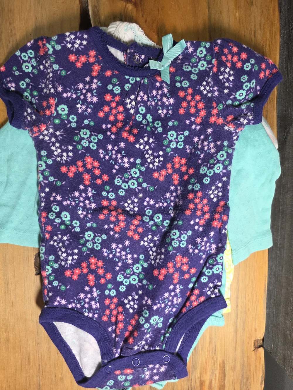 Baby Girl 12M Onsie Bundle